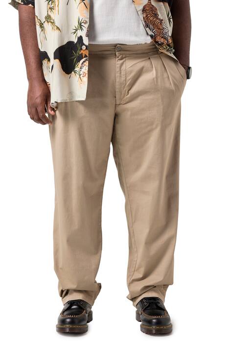 Chino kalhoty STHUGE, puky, Baggy střih, do velikosti 72