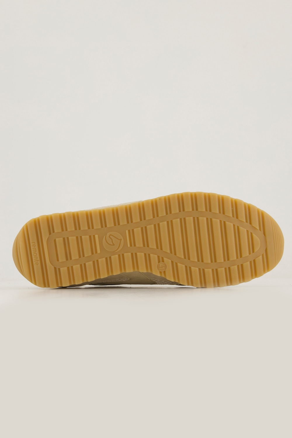 Stora storlekar Sneakers Remonte, Dam, beige, storlek: 38, Annat/Syntetfibrer, Ulla Popken
