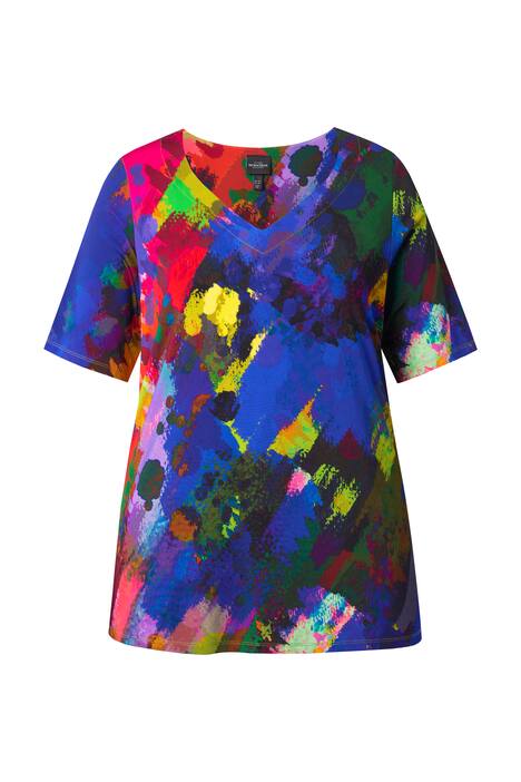 Slinky tričko, Classic, srdcový výstřih, krátké rukávy