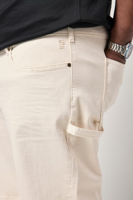 STHUGE Cargo-Jeansbermuda, 5-Pocket, Loose Fit, bis Gr. 72