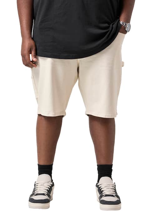 Džínové cargo šortky STHUGE, 5 kapes, volný střih, velikost až do 72.