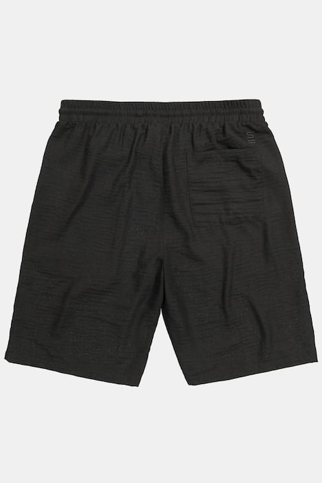 STHUGE bermuda, mousseline, elastische band, Relaxed Fit, tot 8XL