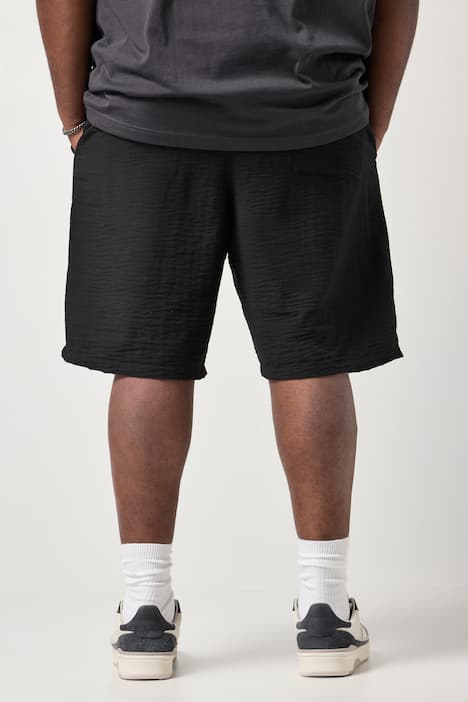 STHUGE bermuda, mousseline, elastische band, Relaxed Fit, tot 8XL