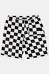 STHUGE Frottee-Bermuda, Muster, Elastikbund, bis 8 XL
