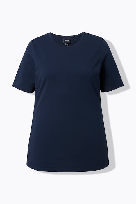 T-shirt col rond et manches courtes, coupe Slim Fit