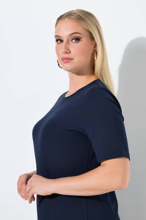 T-shirt col rond et manches courtes, coupe Slim Fit