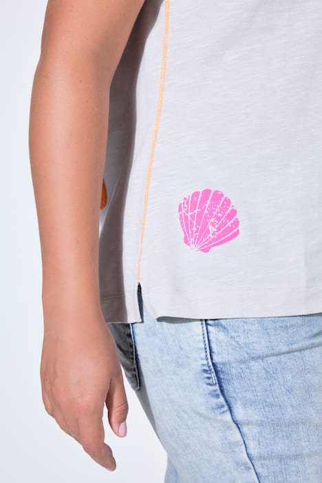 Shirt, Rundhals, 1/2 Arm, Rückenprint, OEKO-TEX MIG