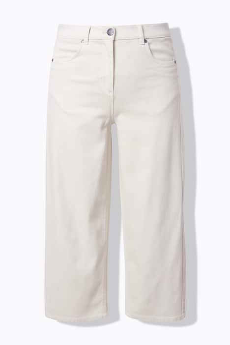 Barrel-jeans, wijde pijpen, comfortabele tailleband, biologisch katoen