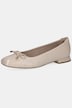 Caprice Leder-Ballerinas, Memory Foam, Weite G
