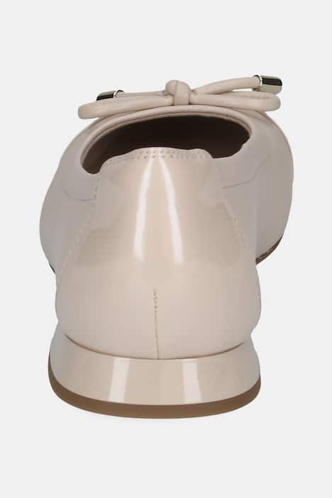 Caprice Leder-Ballerinas, Memory Foam, Weite G