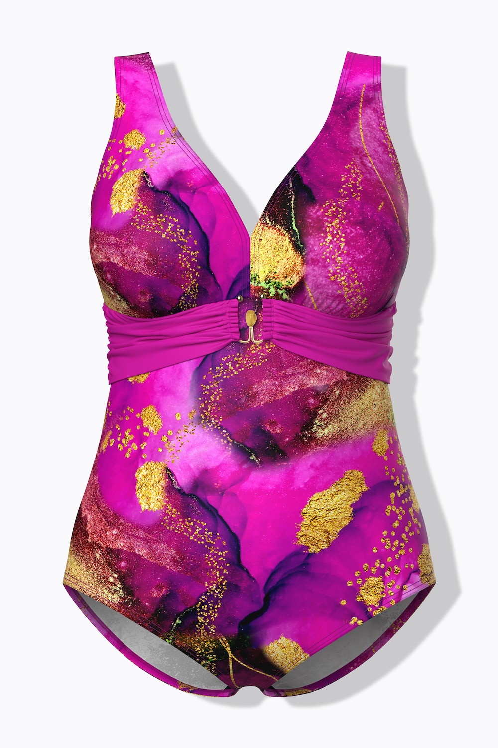 Badedragt, pyntebånd, spænde, softcups