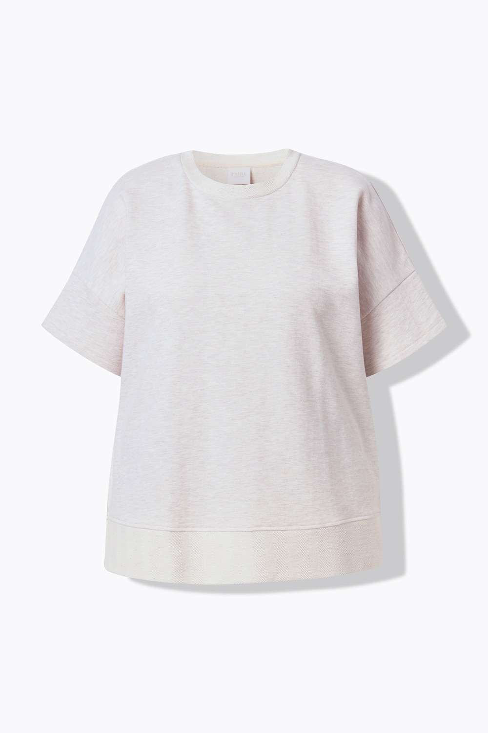 Stora storlekar Mjukiströja, Dam, gul, storlek: 54/56, Bomull/Polyester, Ulla Popken