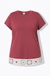 Eco Cotton Crochet Trim Tee