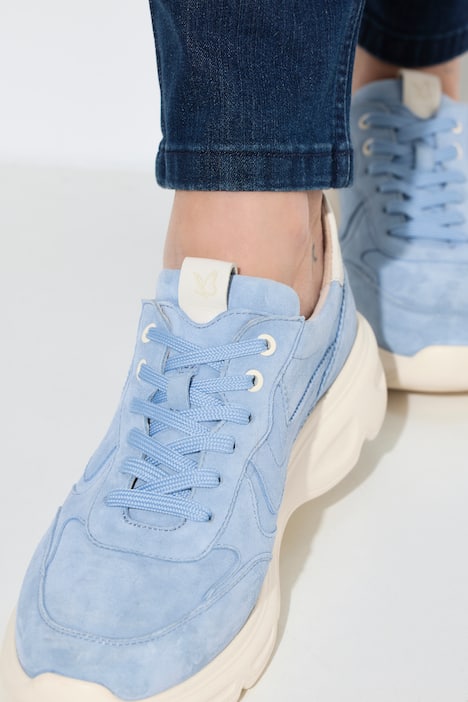 Caprice Leder-Sneaker, Wechselfußbett, Weite G