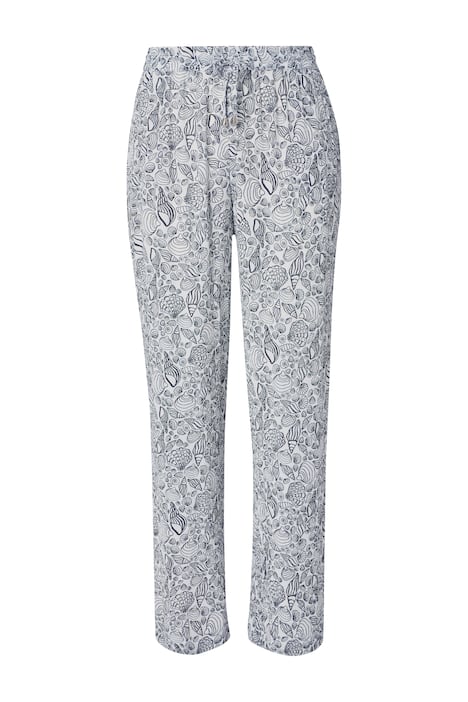 Kalhoty Rose, strukturované, široké nohavice, pružný pas