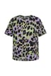Tričko, barevný leopardí vzor, krátké rukávy