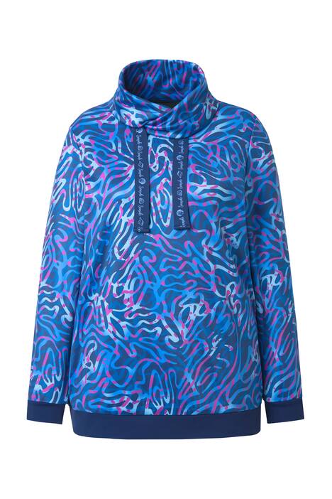 Mikina, stojáček, dlouhé rukávy, recyklovaný materiál