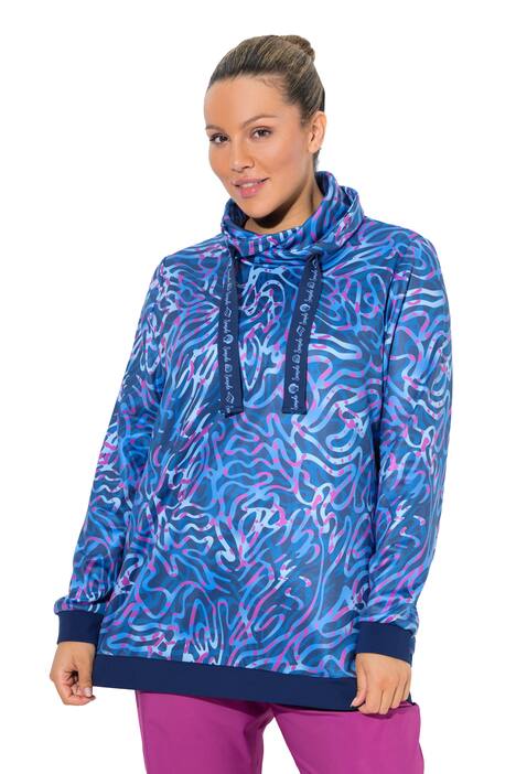 Mikina, stojáček, dlouhé rukávy, recyklovaný materiál