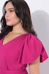 Flutter Cap Sleeve Gown#
