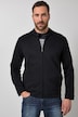 JP1880 Sweatjacke, Bikerjacke, Stehkragen, Zipper, bis 8 XL