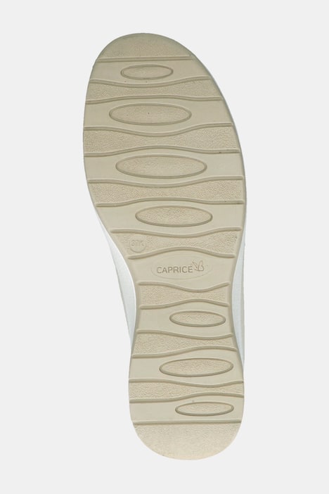 Caprice Leder-Sneaker, Zipper, Wechselfußbett, Weite K