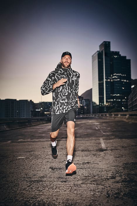 JAY-PI Jacke, Outdoor, ultraleicht, Reflektor-Druck, Kapuze, bis 7 XL