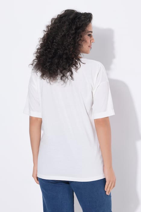 T-Shirt, Hummer, Rundhals, Halbarm, Modalmix