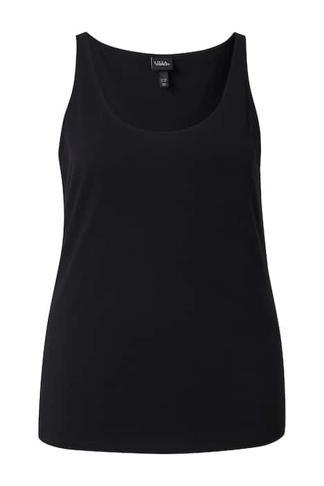 Tílko, úzký střih, kulatý výstřih, bez rukávů