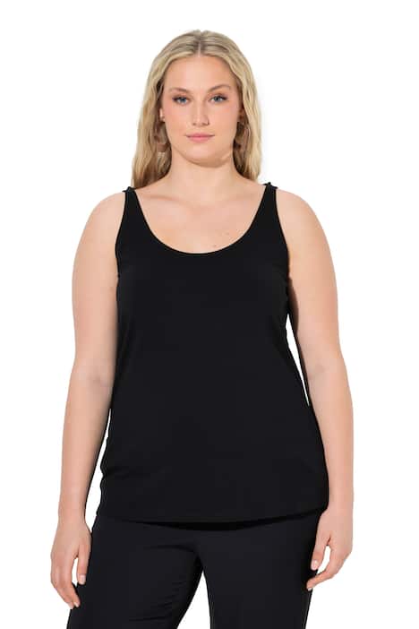 Tílko, úzký střih, kulatý výstřih, bez rukávů