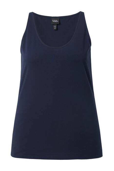 Tílko, úzký střih, kulatý výstřih, bez rukávů