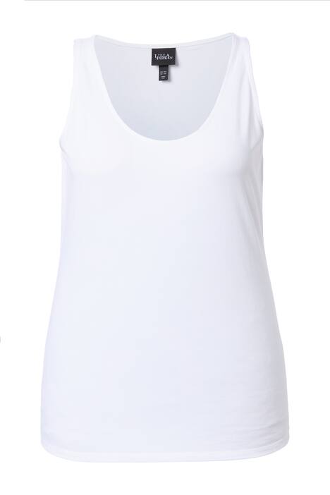 Tílko, úzký střih, kulatý výstřih, bez rukávů