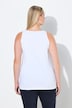 Podkoszulka, wąski krój, okrągły dekolt, bez rękawów