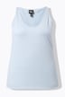 Podkoszulka, wąski krój, okrągły dekolt, bez rękawów