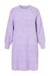 Úpletové šaty, oversize, flaušový úplet, dlouhé rukávy