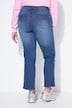 Jeans, straight fit, strepen opzij, 5-pocket