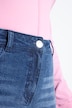 Jeans, straight fit, strepen opzij, 5-pocket