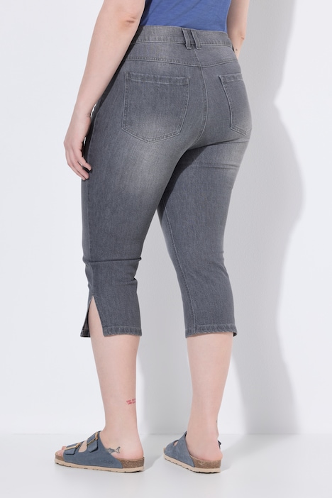 Capri-Jeans Sarah, schmales Bein, Stretchdenim