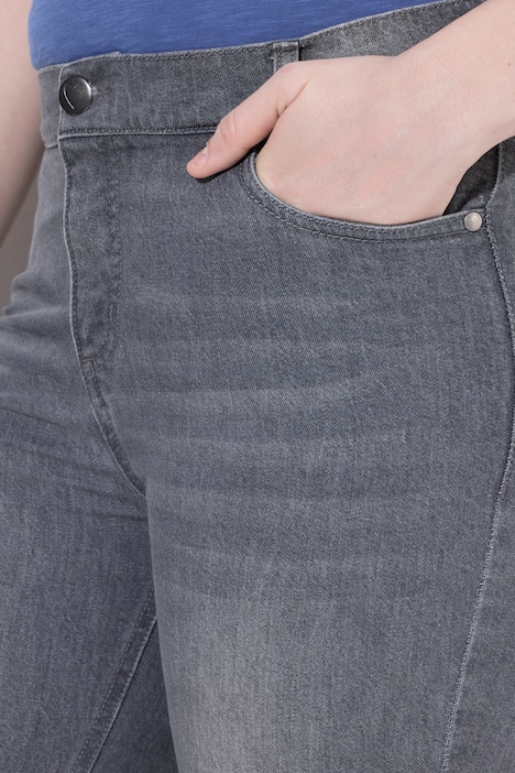 Capri-Jeans Sarah, schmales Bein, Stretchdenim