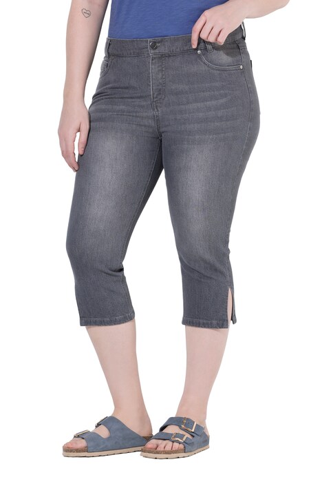 Capri džíny Sarah, úzké nohavice, strečový denim