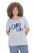 Tričko, Ciao Ciao, klasický střih, kulatý výstřih, polodlouhý rukáv