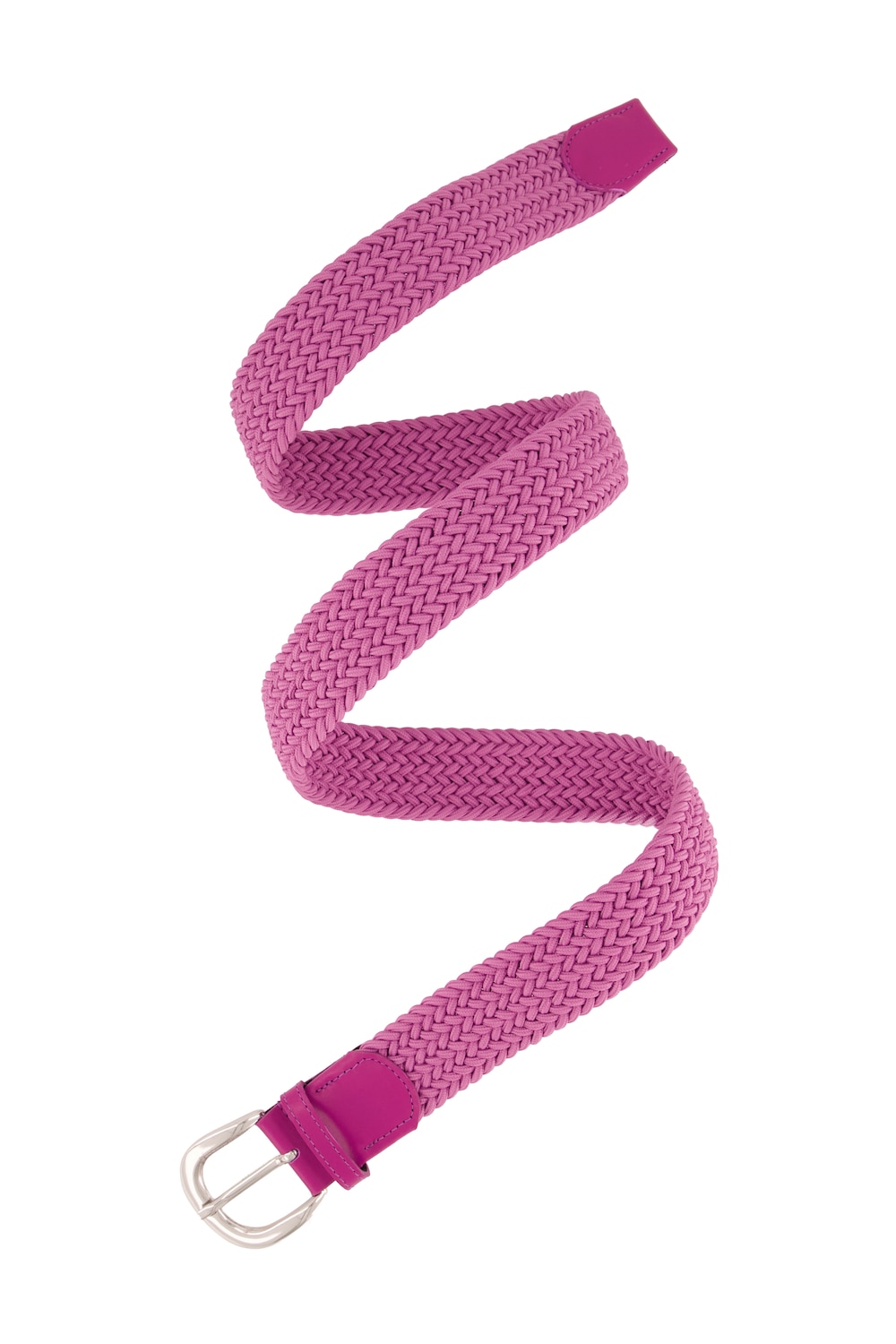 Stora storlekar Bälte i stretch, Dam, rosa, storlek: 145, Polyester, Ulla Popken