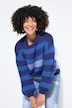 Pullover, Loose Fit, Blockstreifen, Ballon-Langarm