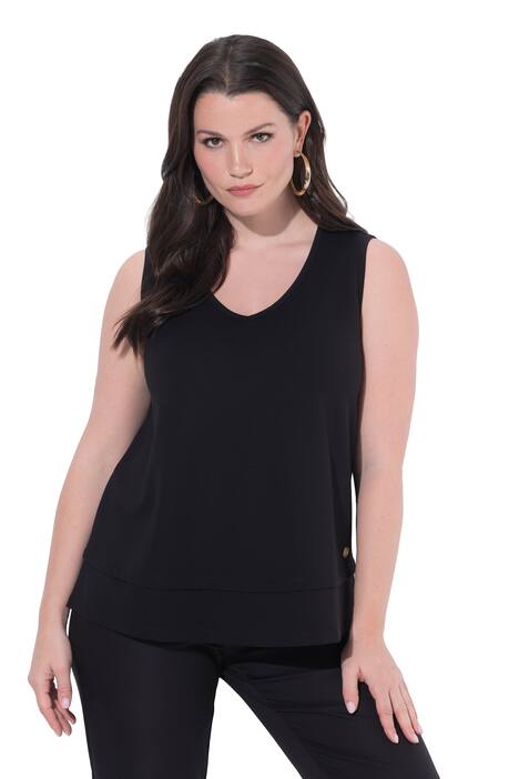 Punto top, A střih, V výstřih, bez rukávů