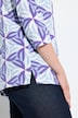 Shirt, grafische print, Classic, V-hals, 3/4-mouwen