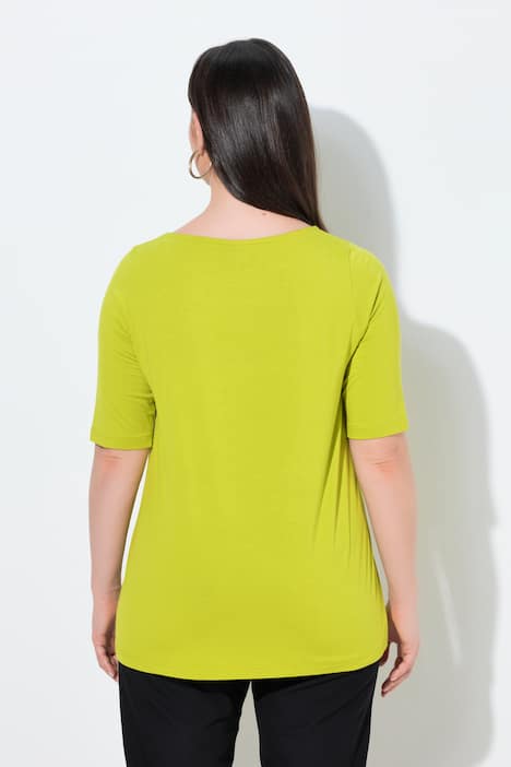 T-paita, paljettikuvio, venepääntie, lyhythihainen