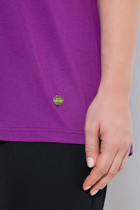 T-paita, paljettikuvio, venepääntie, lyhythihainen