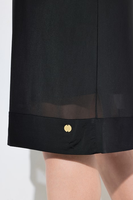 Sheer Layered Mesh Dress