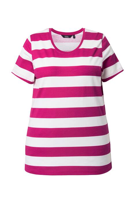 Tričko, pruhy, Classic, kulatý výstřih, krátké rukávy