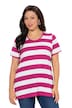 Tričko, pruhy, Classic, kulatý výstřih, krátké rukávy