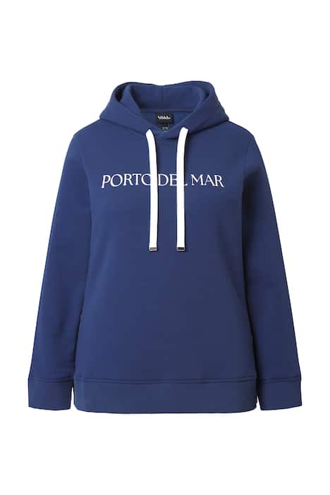 Mikina s kapucí, potisk, Classic střih, kapuce, dlouhé rukávy